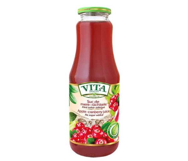 Vita Juices, 1 L (Glass Bottle) NO SUGAR ADDED - Image 3