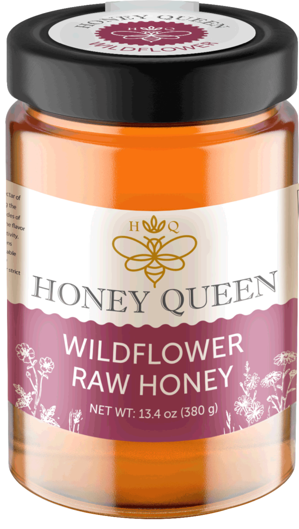 HQ Raw Wildflower Honey 380g - Image 2
