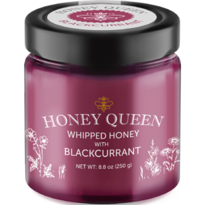 HQ Blackcurrant Whipped Honey 250g