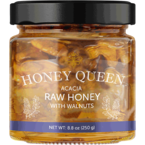 HQ Raw Acacia Honey w. Walnuts 250g